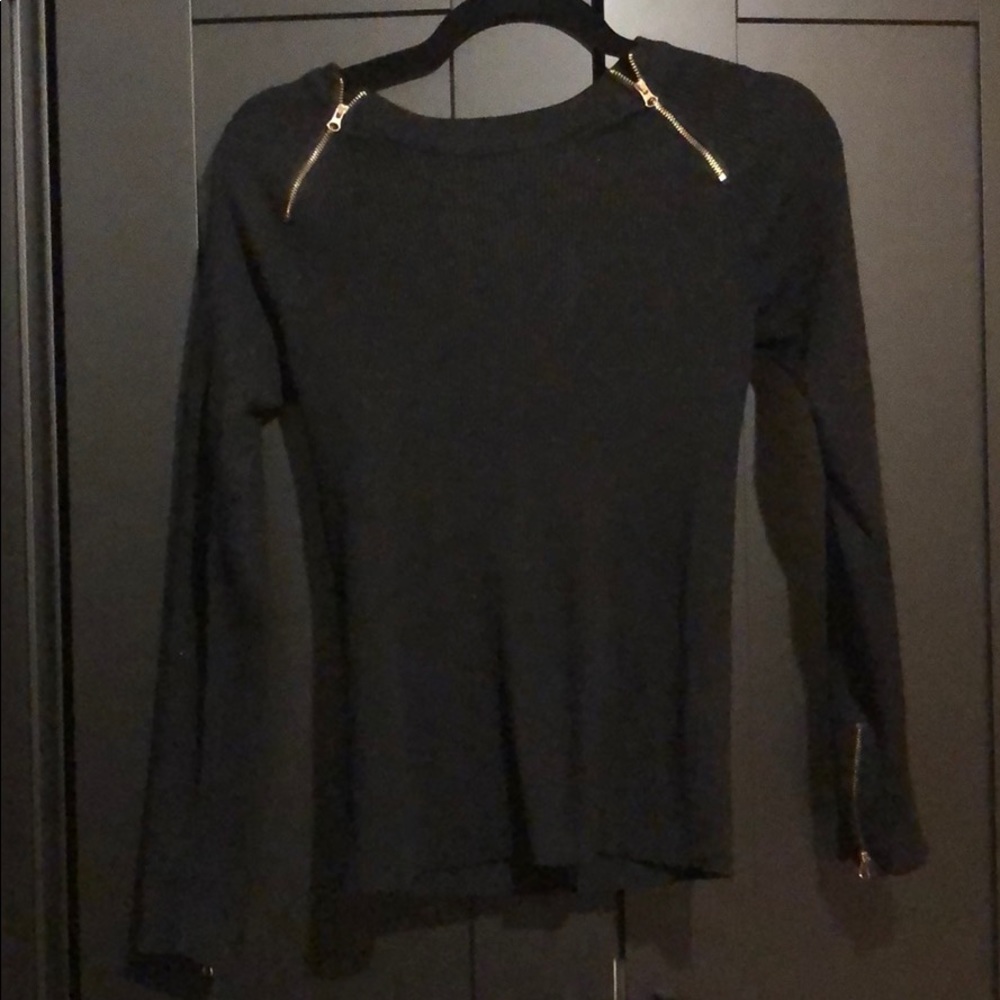 Black sweater